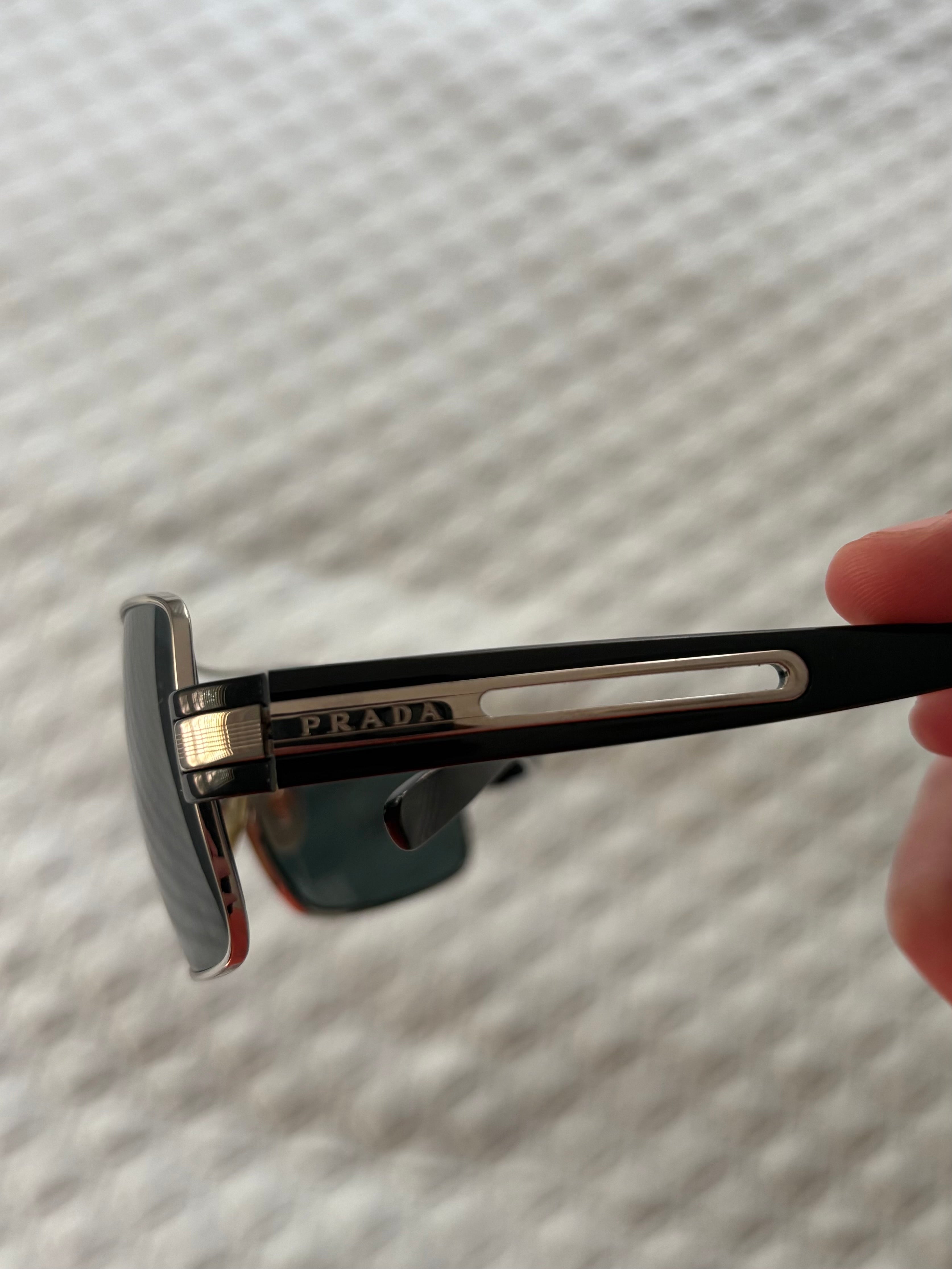 Vintage Prada SPR 54I rectangular sunglasses