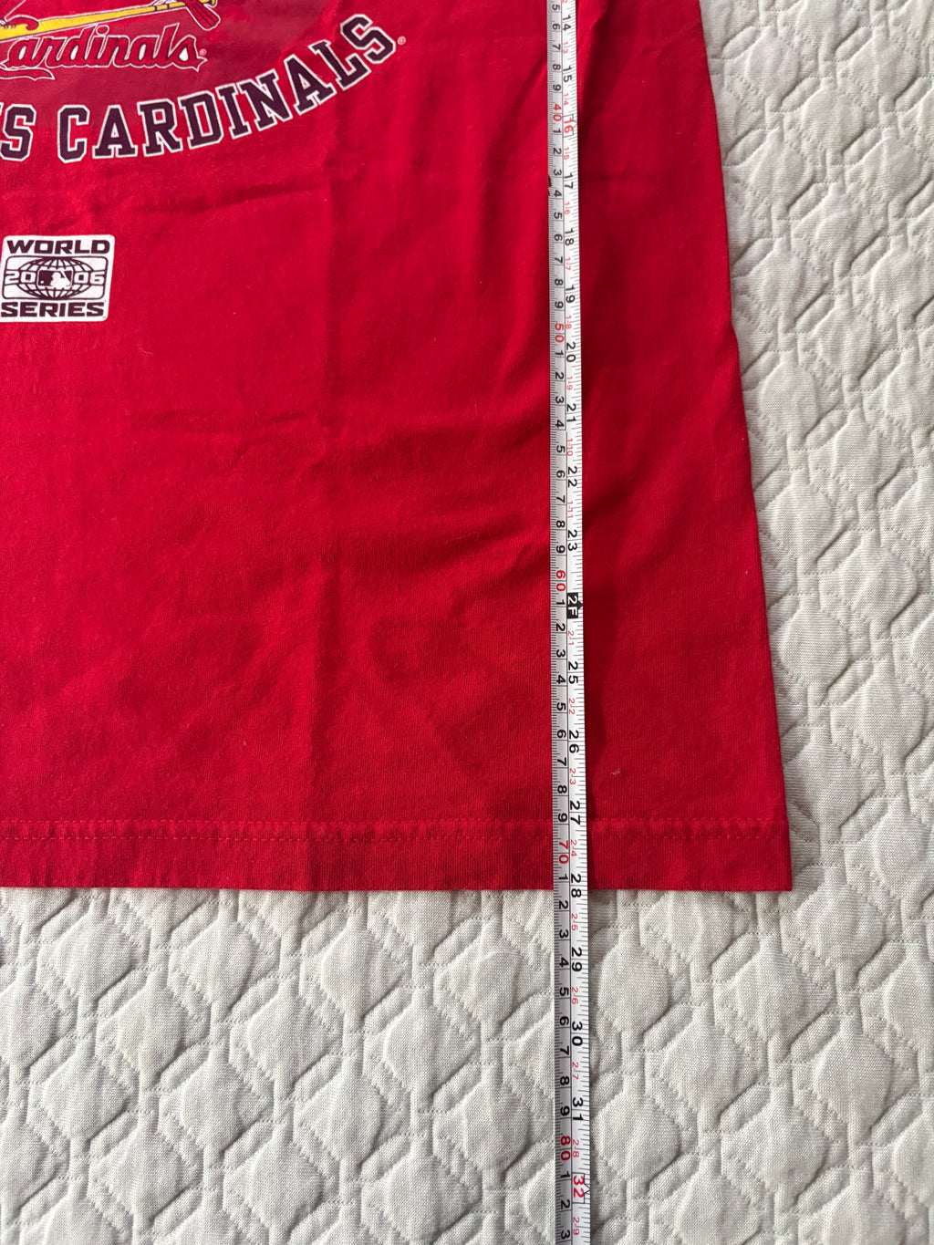 2006 St Louis Cardinals World Series Champs Tee (L)