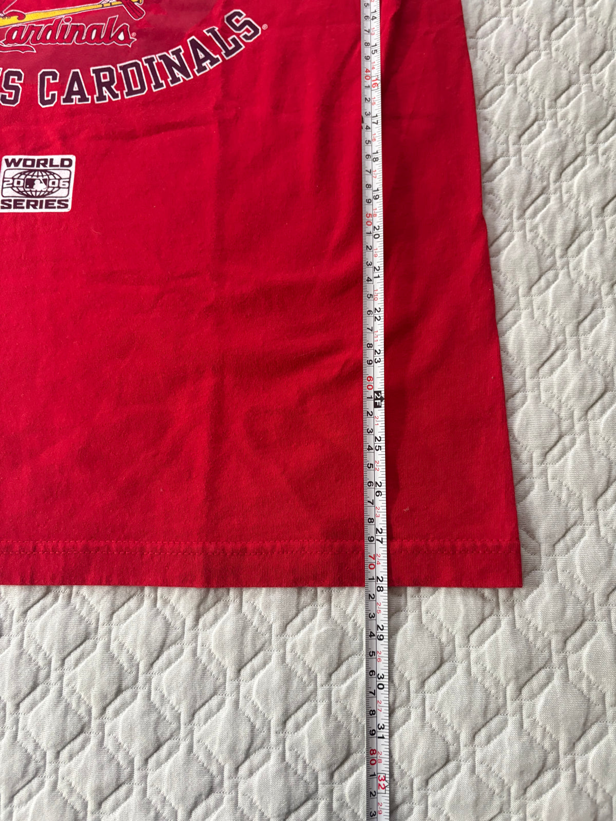 2006 St Louis Cardinals World Series Champs Tee (L)