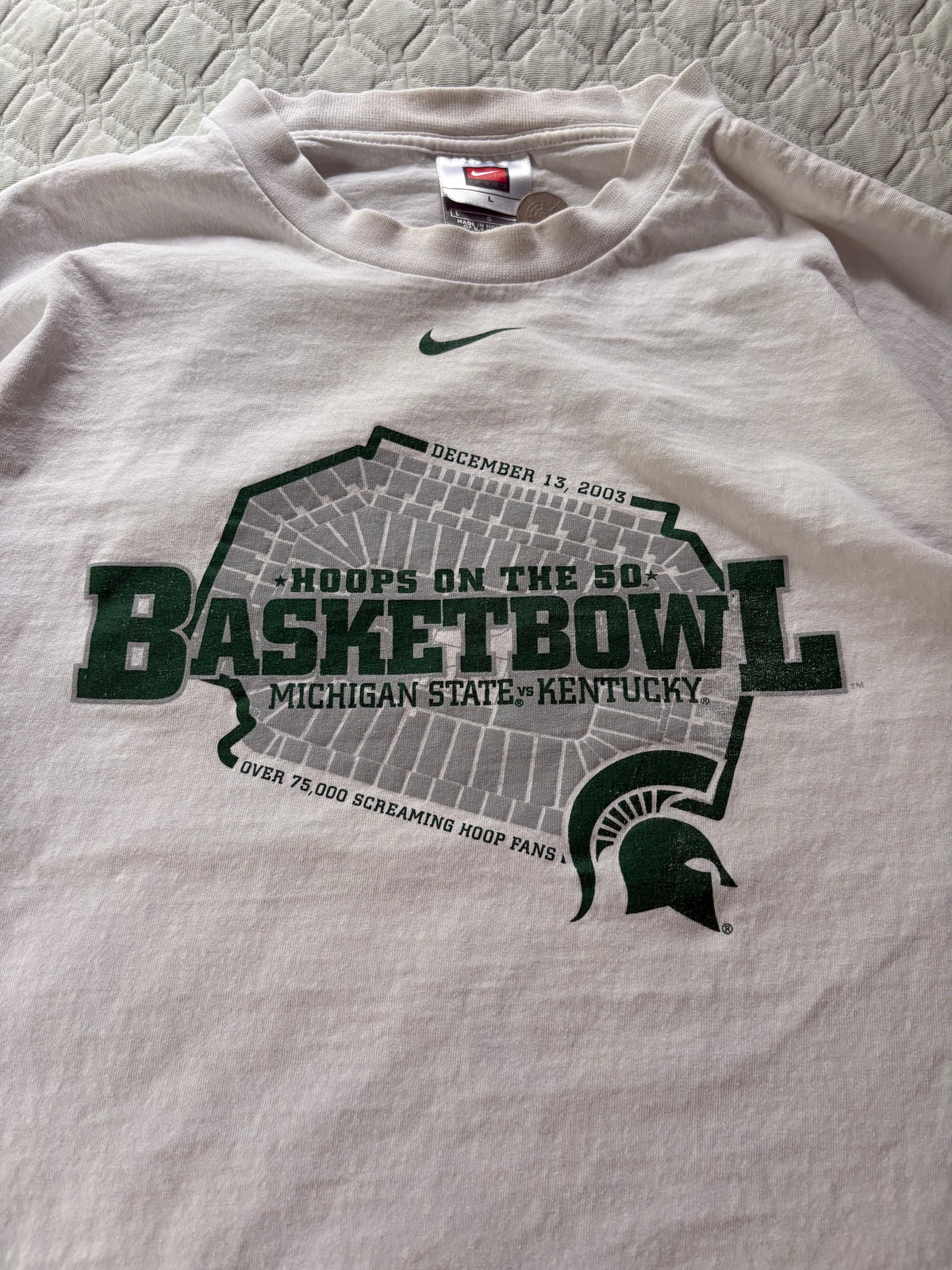 2003 Michigan State “Basketbowl” Long sleeve (L)