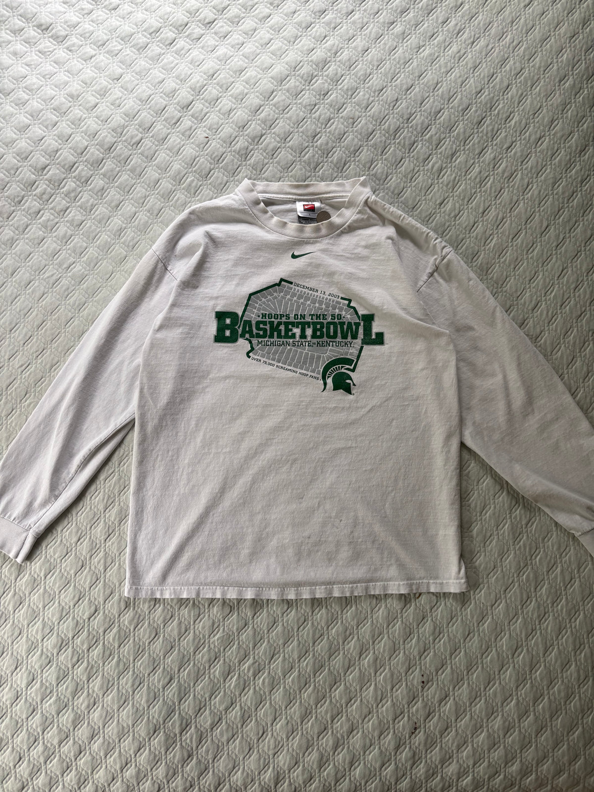 2003 Michigan State “Basketbowl” Long sleeve (L)