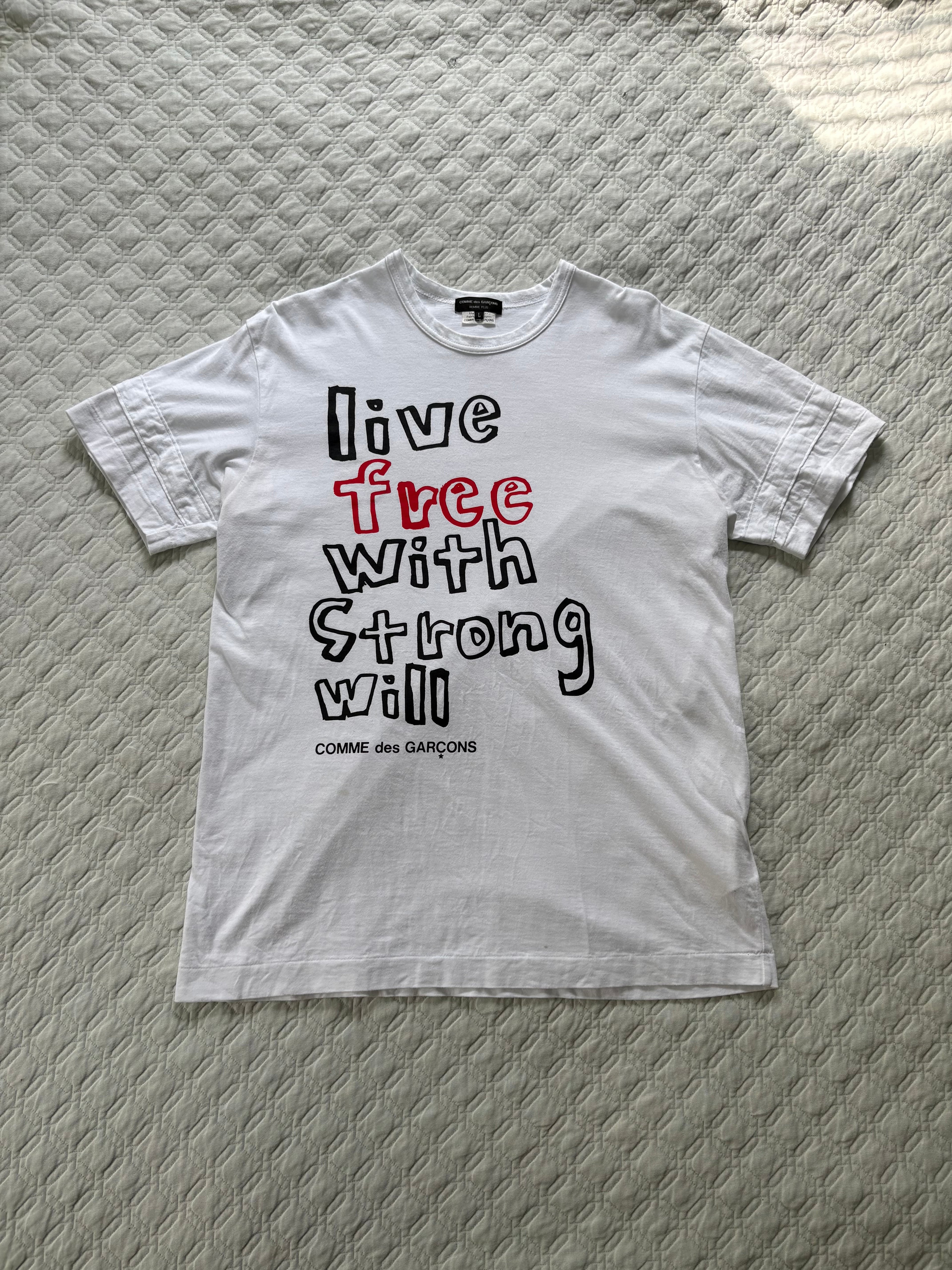 Vintage Comme Des Garçons Homme Plus Tee (L)