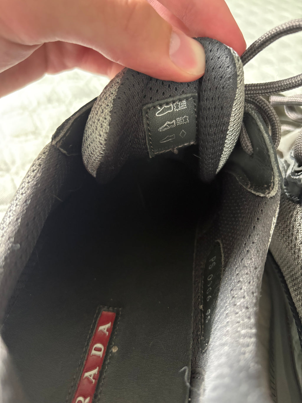 Prada American Cups Patent Leather (10.5)