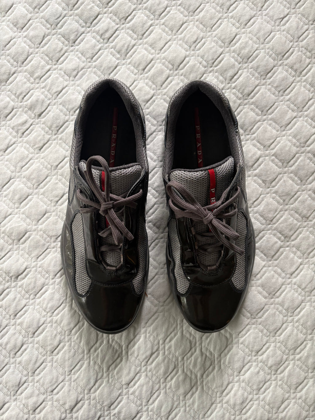Prada American Cups Patent Leather (10.5)
