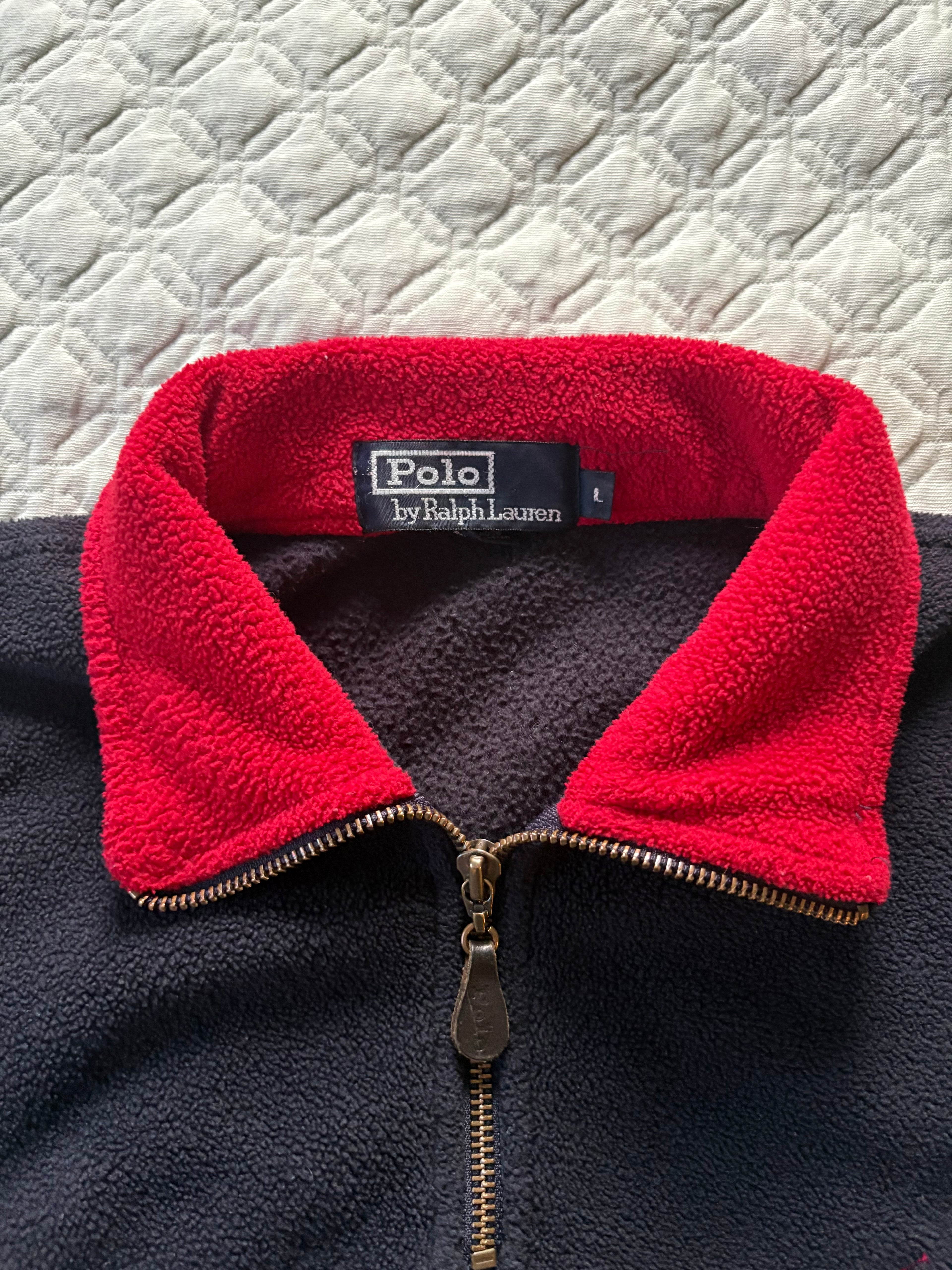 Polo Ralph Lauren Fleece Quarterzip (L)