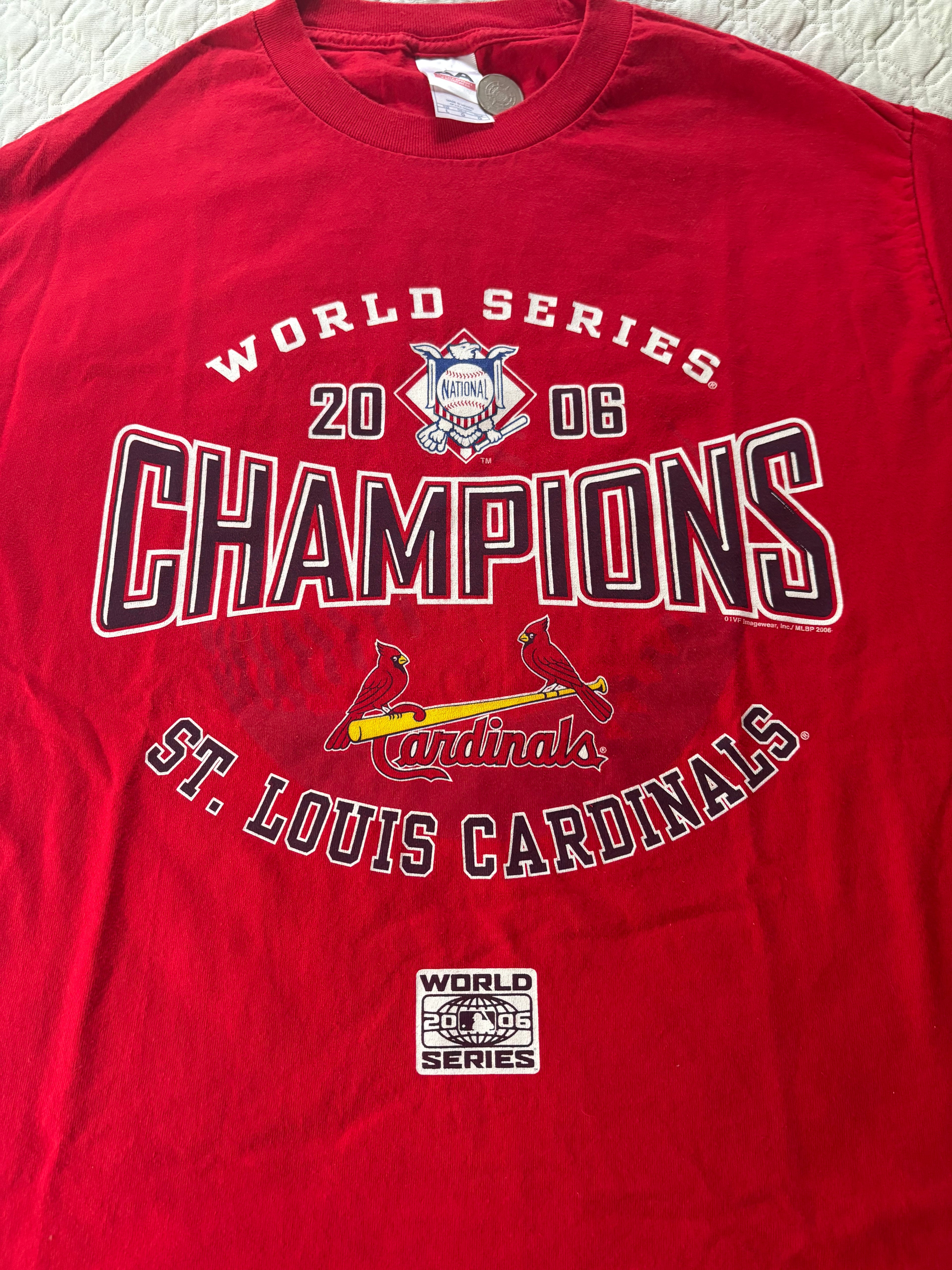 2006 St Louis Cardinals World Series Champs Tee (L)