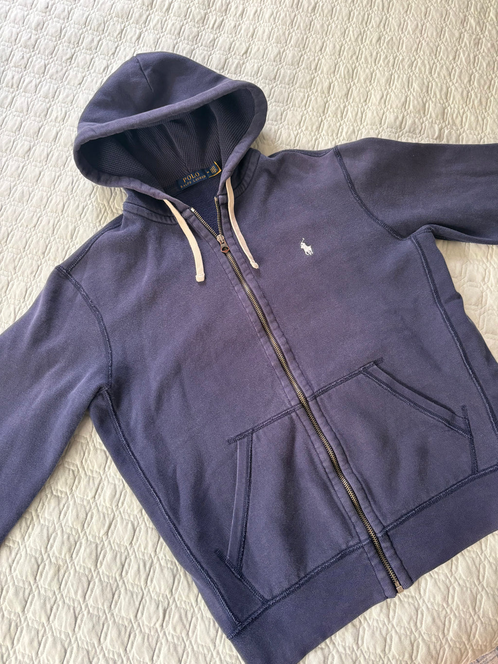 Polo Ralph Lauren Zip Up Hoodie (M)